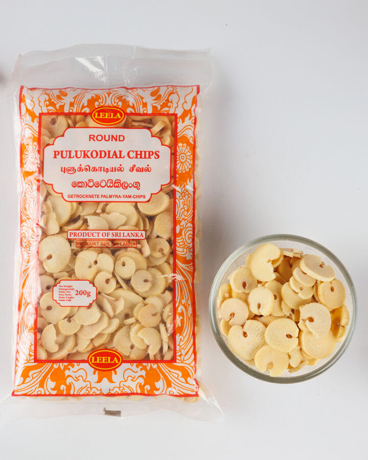 Leela Round Pulukodial Chips